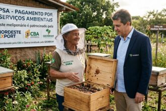 BA (Confederação Brasileira de Apicultura e Meliponicultura) e a operação técnica do GEOIBRAM