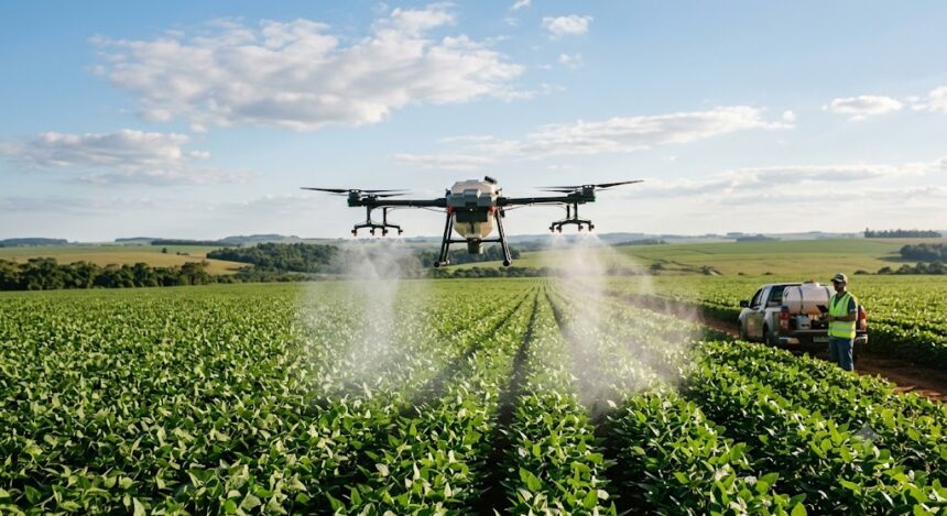 O MPT emitiu parecer favorável à competência da Justiça do Trabalho para julgar ação civil pública sobre os riscos da pulverização aérea de agrotóxicos por drones. O processo (RO 0000773-27.2026.5.10.0003, TRT 10ª Região) foi movido pela CBA e pelo IBRAM contra a União, questionando a fiscalização do MAPA sobre distâncias mínimas e notificação prévia. Em 1ª instância, a competência havia sido declinada para a Justiça Federal. O parecer do procurador Adélio Justino Lucas se apoia no art. 114 da CF, na Súmula 736 do STF e na Teoria da Asserção, entendendo que a proteção a apicultores, meliponicultores, professores rurais e trabalhadores do campo configura questão de meio ambiente do trabalho. O advogado Jeovam Lemos Cavalcante (CBA/IBRAM) e o presidente da CBA reforçam a preocupação com a "democratização dos drones" sem controle. Cabe agora ao TRT-10 julgar o recurso.