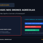 A pulverização agrícola por drones é fato público e notório. Os equipamentos são vendidos, financiados, apresentados em feiras, utilizados por produtores e oferecidos por prestadores de serviços em todo o país. O próprio Estado regulamenta a atividade, capacita operadores, mantém cadastros e realiza fiscalizações
