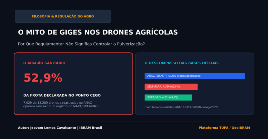 A pulverização agrícola por drones é fato público e notório. Os equipamentos são vendidos, financiados, apresentados em feiras, utilizados por produtores e oferecidos por prestadores de serviços em todo o país. O próprio Estado regulamenta a atividade, capacita operadores, mantém cadastros e realiza fiscalizações