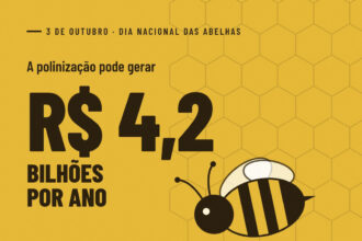 o Dia Nacional das Abelhas não precisa ser apenas uma data de homenagem. Ele também pode marcar uma mudança na forma como a sociedade enxerga economicamente esses polinizadores.